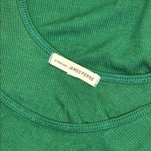 James Perse Green Tank